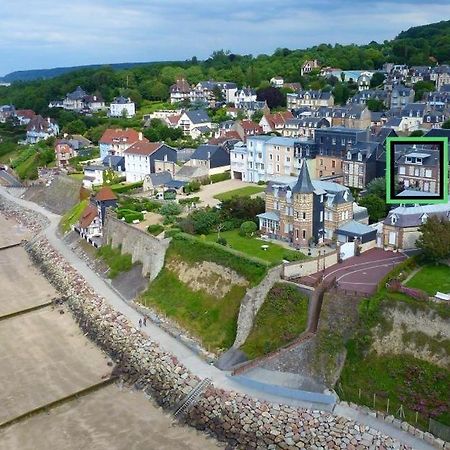 Studio Vue Mer A 2 Min De La Plage Villerville Exteriér fotografie
